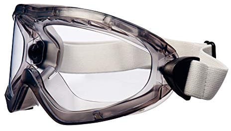 3M™ 2890A Occhiali a mascherina di protezione, ventilazione indiretta, lente trasparente in Acetato (AF)