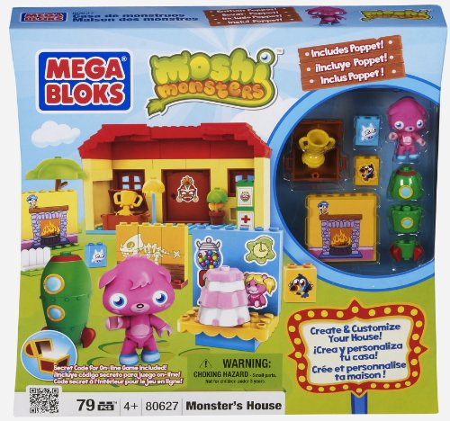 Mega Bloks Moshi Monsters Buildable House