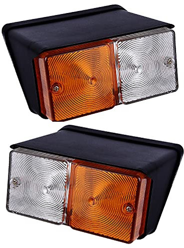 Bajato Paar Vorne Blinker-kontrollleuchte Kotflügel vorne Licht für Traktoren 12V