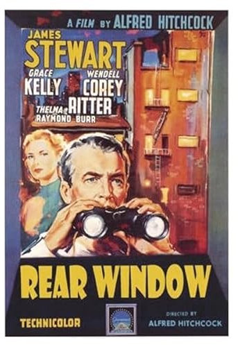 Film Freak Productions Das Fenster zum Hof - Rear Window (1954) | US Import Filmplakat, Poster [68 x 98 cm]