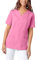 CLINIC DRESS Schlupfkasack Damen Kasack für die Pflege 1/2 Arm Regular Fit Länge ca. 70 cm 50% Baumwolle 95 Grad Wäsche Rosy pink, S
