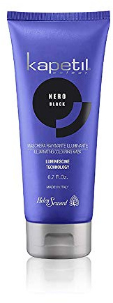 Kapetil Aufhellende Haarmaske in Schwarz 200ml