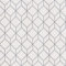 Superfresco Easy White Myrtle Geometric Wallpaper - White & Silver Wallpaper - Paste The Wall - Contemporary Geometric Design - Smooth Paper & Metallic Texture - Feature or 4 Wall Design
