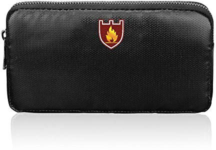 N/T Feuerfeste Dokumententasche Feuersichere wasserdichte Tasche Hülle Beutel Behälter Signalblockier Tasche Geld Taschen Storage Geldkassetten Zum Schutz Der Privatsphäre Autoschlüssel