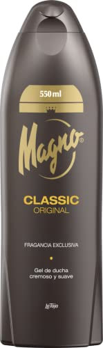 Magno Classic Gel de Ducha, Cremoso y Agradable, Su Fragancia No Te Dejará Indiferente, 550ml