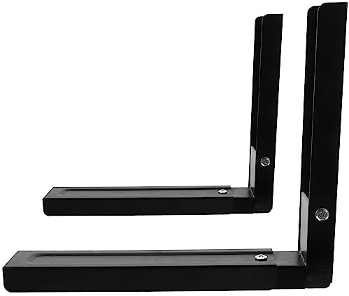 SOLUSTRE 2pièces Kit De Fixation Pour Micro-ondes Support Mural Supports De Fixation Pour Micro-ondes Sous Meuble