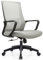 Shally Dogan Sedia da Ufficio Ergonomica Girevole con Supporto Lombare, Poltrona da Scrivania, Studio, Cameretta, Reclinabile con Altezza Regolabile, Base Nera Robusta, Schienale Antisudore (Grigio)