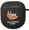 PLXBYC Ear Buds Case for Bose QuietComfort Earbuds II Case (2022) & QuietComfort Ultra Case (2023),Cute Cartoon Astronaut Spaceman Headphone Cover with Hook (black)
