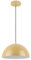 LED Universum Pendelleuchte Jada Ø30cm x 125cm, E27 Fassung, max 40W, Hängelampe, Hängeleuchte, Deckenlampe, Wohnzimmerleuchte, Kinderzimmerlampe, Metall (senf gelb, 1 Stück)