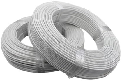Wire and cable High temperature cable 2 core 3 4 5cores wire heat resistant mica braided wire fireproof 0.5mm 0.75mm 1.0mm 1.5mm 2.5mm 4.0mm Twisted pair shielded cable(5 cores,5M_11 AWG 4.0MM)