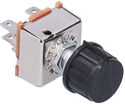 BOROCO Universal Rotary AC AIRE ACONDICIONADO 4 Velocidades Reemplazo del Interruptor del Ventilador para Freightliner INM2G754A