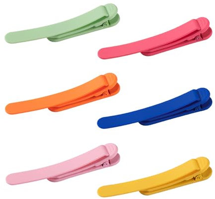 6 Stück Lesezeichen Silikon Automatisches Lesezeichen Geschenke für Lesen Frauen Männer Kinder Buch Zubehör für Buch Liebhaber Leser