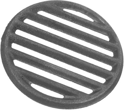 Happyyami Iron Bbq Grill Grate Replacement Round Grill Mesh for Outdoor Cooking Fire Grate Bbq Net 16cm Diameter