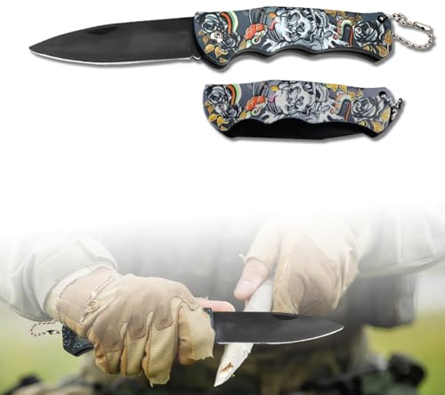 Tomedeks Multi-Function Stainless Steel Folding Tool Multi Tool Garden Tools Camping Portable Including Key Ring For Home Improvement And Camping Fishing Hiking（A） (white)