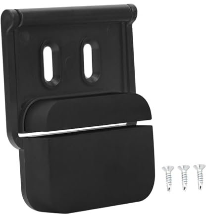 perfk Soporte de puerta de garaje protector compacto y de fácil instalación para sensores de entrada de alarma con protector de tornillo. Montaje en