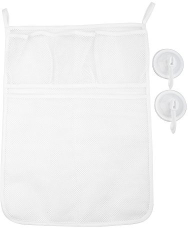 YYALYYON Baignoire Organisateur Sac Support de Rangement Panier Enfants bébé Douche Jouets Net Baignoire