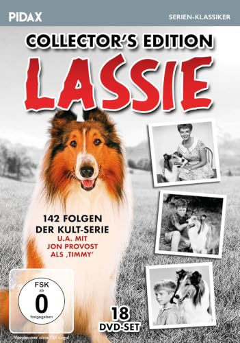 Lassie - Collector's Edition / 142 Folgen der beliebten Kult-Serie u.a. mit Jon Provost als „Timmy“ (Pidax Serien-Klassiker) [18 DVDs]