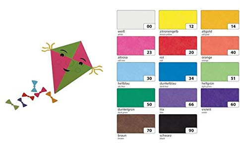 folia Transparentpapier, (B)700 x (L)1 m, 42 g/qm, schwarz
