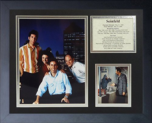 Legenden Sterben Nie Seinfeld gerahmtes Foto Collage, 11 x 35,6 cm