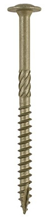 TIMCO Timber Screws – Hex Head – Exterior Green – 6.7 x 150 - Pack of 4