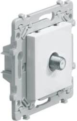 hager essensya - prise tv type f - hager we259