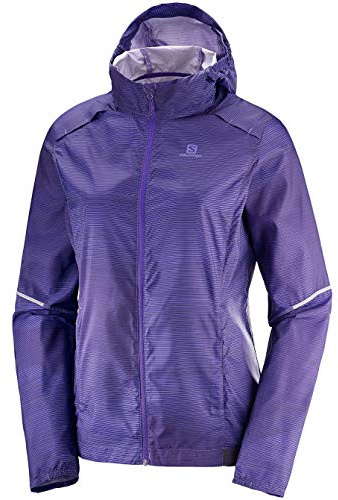 Salomon Agile Wind Print Hoodie W Sweat Ã capuche Femme
