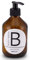 Lifestyle Lover Seifenspender aus Braunglas, Bernsteinfarben für Seife, Spüli, Shampoo, Lotionen (Body Wash 'B' 300ml)