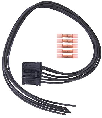 BESTPRICE 1x Reparaturstecker Schwarz Kabelsatz Heckleuchte Rückleuchte