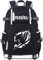 Roffatide Anime sac à dos lumineux Cosplay livre sac sac à dos pour ordinateur portable avec port de charge USB et port casque