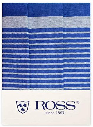 Ross - Exclusiv - Geschirrtücher Halbleinen - 0914-3er-Pack (50 x 70cm Blau)