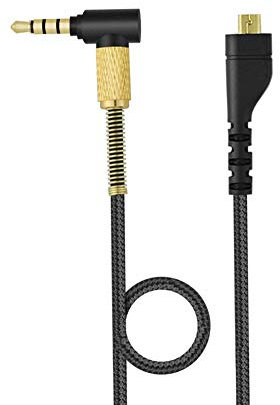 Adhiper Arctis 5 Replacement Audio Cable - 1.5M Auxiliary Cable Compatible with SteelSeries Arctis 3/5, 7, Pro Gaming Headphones