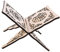 PRETYZOOM Koran Halter Holz Buchstütze Leseständer Vintage Weiß 29x21x18cm Muslimische Islamische Ramadan Dekorationen Eid Mubarak Gebet Buch Standhalter
