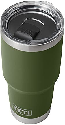 YETI Rambler, Edelstahl, Becher, Highlands Olive, 30oz (887ml)