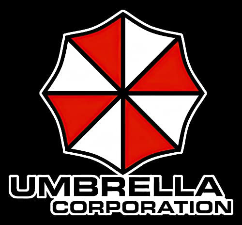 Umbrella Corporation Autoaufkleber Resident Evil Dekorative Autoaufkleber für Autos und Motorräder 2 Stück