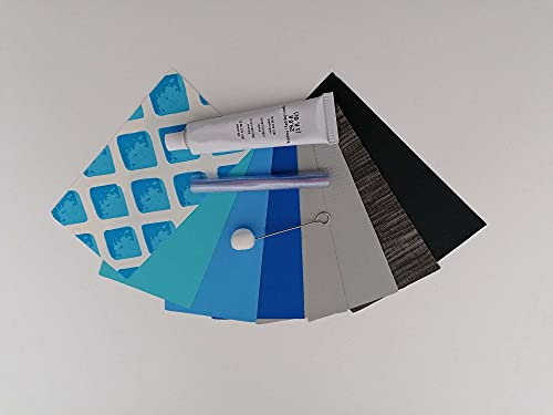 Victura INTEX Collante e Toppe di Riparazione per Piscina in PVC