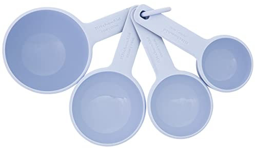 KitchenAid Juego universal de vasos medidores, 4 piezas, crema de lavanda