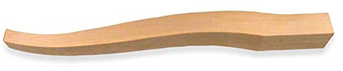 Ignatius 4 Stück Tischholzbein Tischbein Holzbein Holz Buchenholz Höhe: 750mm