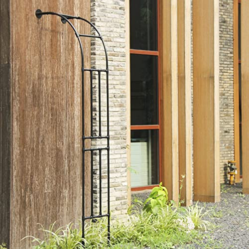 Metallgarten Arbors Bogen Outdoor Indoor Pergola,Sport Kunststoffbeschichtete Rohr, Anti-Rost und Lange Lebensdauer (Size : 7.9ft)