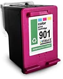 MWT Patrone kompatibel für HP J4524 J4535 J4540 J4545 J4550 J4580 J4585 J4624 J4660 J4680 ersetzt kompatibel für HP 901XL CMY