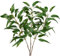 3PCS Kunststoff Pflanzen künstliche Eukalyptusblätter grün, 36'' Langer Stiel gefälschte Eukalyptuszweige, Faux Greenery Arrangement für Frühlingsdekoration, Heimdekoration, Housewarming, Vase Dekor