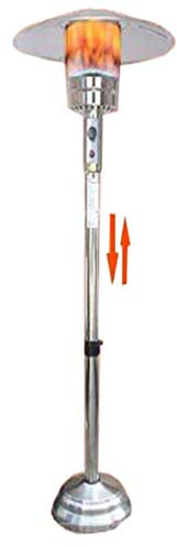 Energieeffiziente Heizungen, Gasgarten-Außenheizung, kommerzielle Terrassenheizung, freistehender Reglerturm, einstellbare Leistung, Terrassenheizungen für den Außenbereich, Gas_Bü