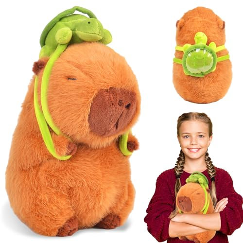 Peluche Capibara, Lindo Peluche de Carpincho, Capybara Peluche, Lindo Juguete De Peluche De Cumpleaños para Niños, Almohada de Peluche de Carpincho, Regalo para Niños y Niñas