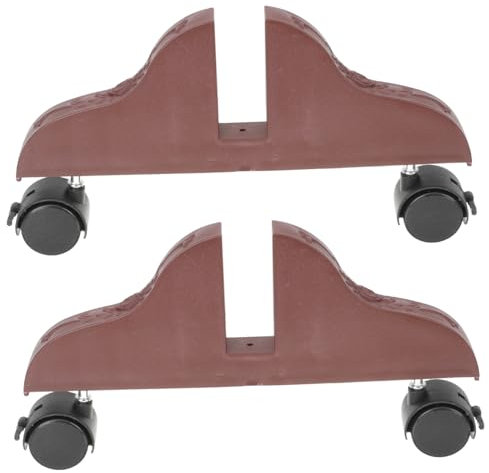 GRIRIW 2stücke Trennwandsockel Aus Abnehmbar Für Haus Und Büro Verschleißfeste Halterung Zur Einfachen Installation Und Aufbewahrung