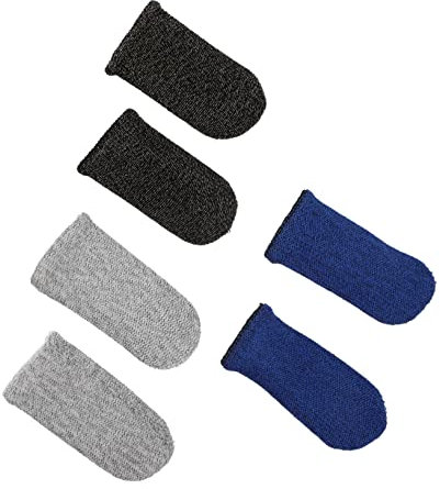 Housoutil 12stücke Gaming Fingerhüllen Atmungsaktive Schweißabsorbierende Touchscreen Nicht medizinisch fingerlinge Für Mobile Spiele Optimaler Schutz Und Verbesserte Spielleistung