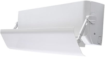 HICOOLFUN Air acondicionador montado en la Pared, Parabrisas, Dormitorio contra Viento fría soplando Directo Deflector de Aire Espesado fallas,100cm