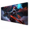 League of Legends Tapis de souris | Tapis de souris de jeu rouge |XXL tapis de souris 900 x 400 | Grand tapis de bureau | Imperméable – Antidérapant | Fiora Laurent