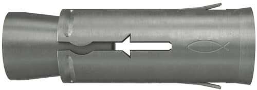fischer - FHY M10 Dübel aus Edelstahl für Hohlkammerplatten, Decken und Hohlkammerplatten in Stahlbeton/Box mit 20 Stück