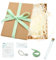 Zequech Wedding Gift for Bride & Groom, Small Objects Creative Packaging Box, Personalised Gift Card, Decorative Light Strip, Raffia Grass, Packaging Ribbon, Couple's Wish Filler 17.8 * 3.3 * 11.8CM