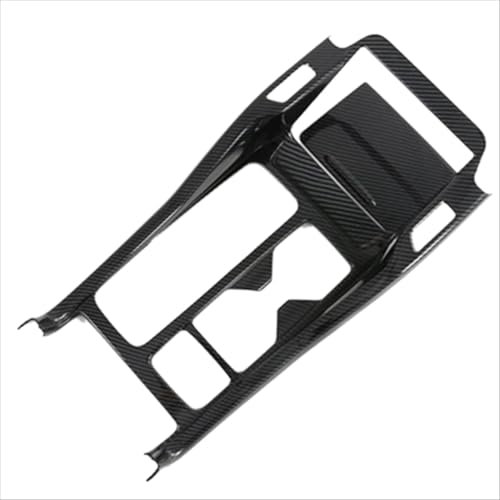 VAAKLM Auto Innere ZubehöR Kompatibel Mit K&ia Für Sorento Für MQ4 2020 2021 2022 Carbon Fiber Auto Gangschaltung Panel Mittelkonsole Abdeckung Zierrahmen Innenzubehör