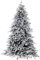 Albero di Natale Innevato effetto Naturale Folto Livigno Bizzotto H 270 cm